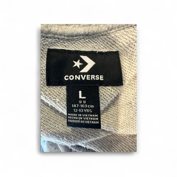 Converse Gray Hoodie with Graphic Print - Picture 5 of 5